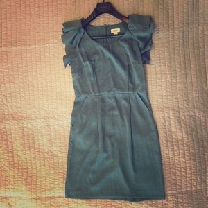 Ann Taylor Loft Teal Dress